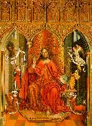 Fernando  Gallego Christ Giving his Blessing oil on canvas